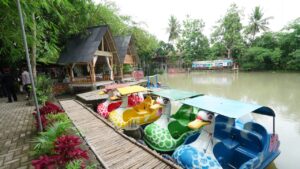 Warga Desa Banyuwangi Sulap Sungai Kotor Jadi Destinasi Wisata Waduk