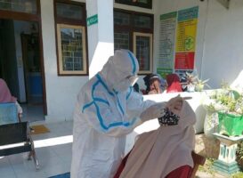Kembali ke Pondok, Santri Banyuwangi Senang Dapat Swab Antigen Gratis