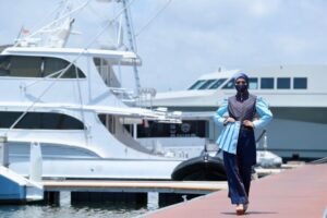 Gelar Moslem Fashion Festival di Dermaga Yacht, Menteri Teten: Momentum Bangkitkan UMKM