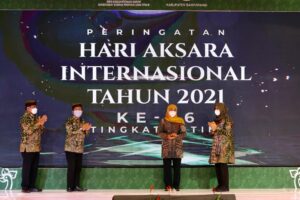 Banyuwangi Tuan Rumah Puncak Hari Aksara 2021, Momentum Penguatan Literasi Digital Berbasis Kearifan Lokal