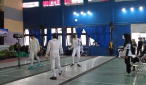 Ratusan Pelajar Serbu Banyuwangi Ikuti Kejurprov Anggar Jatim