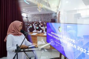 201 Tenaga Kesehatan Banyuwangi Terima Surat Pengangkatan PPPK