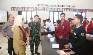 Forkompimda dan Mahasiswa Banyuwangi Nyatakan Sikap Jaga Kondusifitas Pemilu Serentak