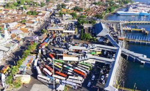 Skybridge Penghubung Stasiun dan Pelabuhan Ketapang Ditargetkan Beroperasi 2025