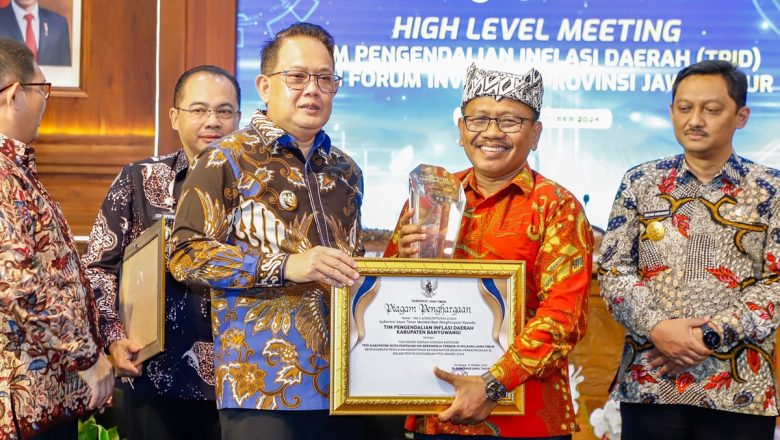 Banyuwangi Raih Penghargaan Pengendalian Infalasi Terbaik di Jatim, Terjaga di Level 2,07%