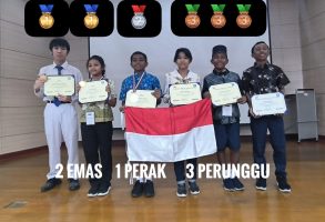 Pelajar SD dari Desa di Banyuwangi, Raih Emas Kompetisi Coding Dunia di Korea Selatan