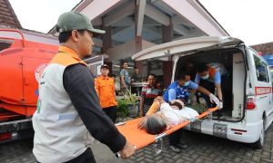 Tingkatkan Kesiapsiagaan Warga, Banyuwangi Simulasi Evakuasi Bencana