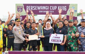 Bupati Apresiasi Pengembangan Talenta Muda di Kompetisi Persewangi Cup U-16