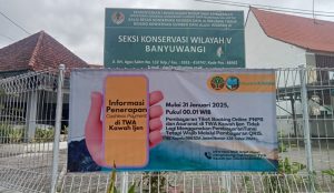 Pembayaran Tiket ke Kawah Ijen Kini Wajib Nontunai