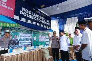 Wabup Banyuwangi Pantau Kesiapan Pos Kesehatan dan Pengamanan Lebaran