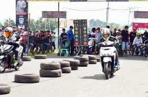 200 Dragster Adu Kecepatan di Kejurprov Drag Bike Banyuwangi 2025