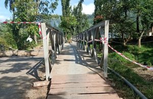 Untuk Roda Dua Rampung, Pemkab Segera Bangun Jembatan Sementara untuk Roda Empat di Sungai Lembu Pesanggaran