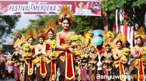 Meriah! 1.000 Pelajar Banyuwangi Tampilkan Keragaman Budaya Nusantara di Karnaval Kebangsaan HUT RI ke-80