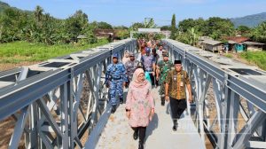Jembatan Sungailembu Banyuwangi Rampung, Warga Tiga Desa Kembali Lancar Beraktivitas