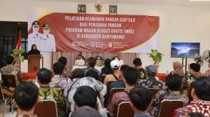 Jaga Keamanan Pangan Sekolah, Banyuwangi Latih Pengelola Makan Bergizi Gratis