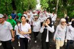Bersama Putri Indonesia dan Bupati Ipuk, Ribuan Tenaga Kesehatan Banyuwangi Parade Edukasi Hidup Sehat