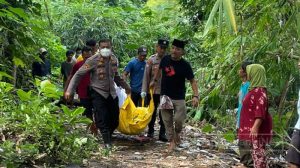 Jenazah Pemancing yang Hilang Ditemukan di Tepi Sungai Parijatah Kulon Banyuwangi