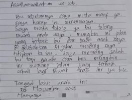 Ditemukan Surat dari Orang Tua yang Buang Bayi di Teras Rumah Banyuwangi, Minta Maaf dan Jangan Diviralkan