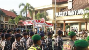 Ratusan Personel Gabungan Amankan Arus Mudik Lebaran 2026 di Banyuwangi