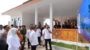 Bergaya Osing, Menteri KKP Tinjau Progres Kampung Nelayan Merah Putih Banyuwangi