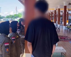 Asyik Bolos di Kawasan Plengsengan, Dua Pelajar di Banyuwangi Diamankan Satppol PP 