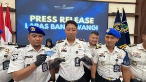 Pembesuk Lapas Banyuwangi Tertangkap Bawa Sabu, Sempat Buang Barang Bukti