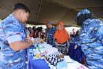 Hari Bakti TNI AU ke-79, Lanud Abdurrahman Saleh Gelar Baksos dan Layanan Kesehatan Gratis di Banyuwangi