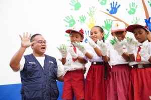 PNM Revitalisasi SD Wae Moto, “Orang Tua Saya Berjuang di Sawah, Saya Berjuang di Sekolah”