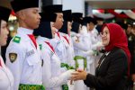 75 Paskibraka Banyuwangi Dikukuhkan, Siap Bertugas pada Upacara HUT ke-81 RI