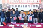 Tim Macan Blambangan Ungkap Pencurian Pecah Kaca Mobil Nasabah Bank di Banyuwangi