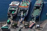 Surut Ekstrem Ganggu Sandar Kapal LCT di Dermaga LCM Ketapang-Gilimanuk