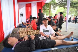 Soekarno Run Banyuwangi Libatkan Penyandang Disabilitas Netra sebagai Terapis