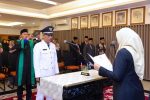 Jainu Ahmadi Dilantik Jadi Kades Setail Banyuwangi, Diminta Segera Selesaikan Masalah Desa