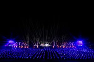Gandrung Sewu 2026 Memukau Ribuan Penonton, Drone Fireworks Hiasi Langit Banyuwangi