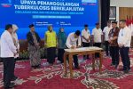 Kepala Desa dan Lurah se-Banyuwangi Deklarasi Siaga Penanganan TBC